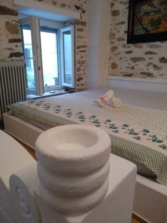 Sea&Stone Apartment Skala Sotiros Bagian luar foto